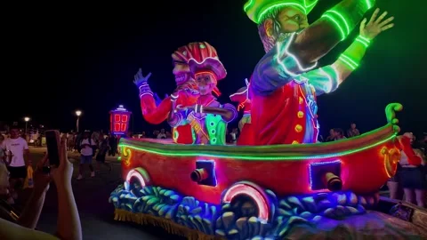 21.08.2026 - Bugibba summer carnival Stock Footage 343170956