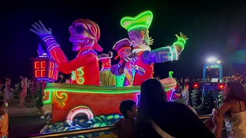 21.08.2026 - Bugibba summer carnival Stock Footage 343171130