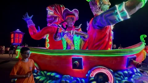 21.08.2026 - Bugibba summer carnival Stock Footage 343171262
