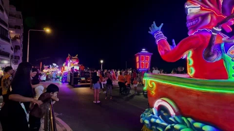 21.08.2026 - Bugibba summer carnival Stock Footage 343172550