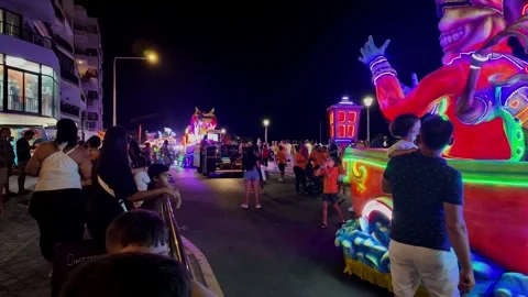 21.08.2026 - Bugibba summer carnival Stock Footage 343172746