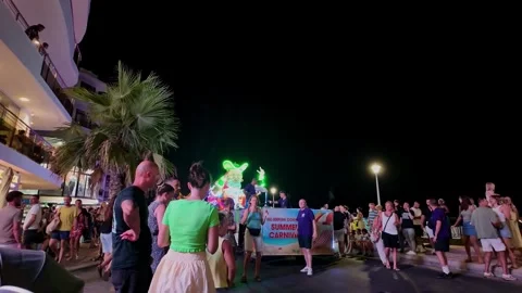 21.08.2026 - Bugibba summer carnival Stock Footage 343172817