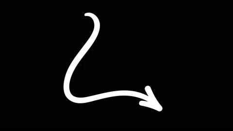 22 Creative hand drawn arrows animations . Motion arrow pack Stock Footage 150784242