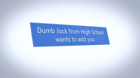 22 Dumb Jock wants to add you Stock Footage