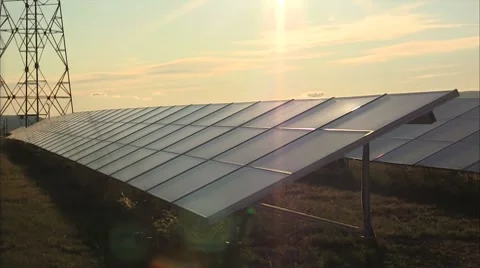 22. Solar Power Panels Stock Footage 8680206