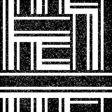 2201 Seamless pattern with vertical black streaks Stock Illustration