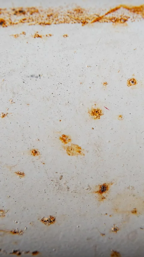 222_Rusty white wall texture pattern.mp4 Stock Footage 347072817