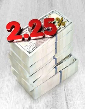 2.25 Percent. Stock Illustration