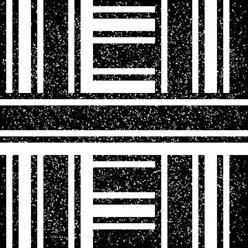 2268 Seamless texture with horizontal black segments イラスト素材