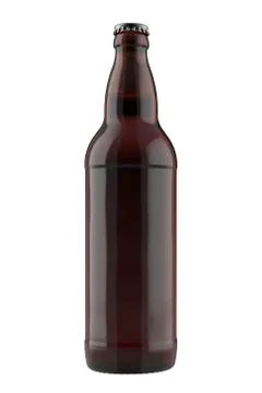 22oz beer bottle. Stock Illustration