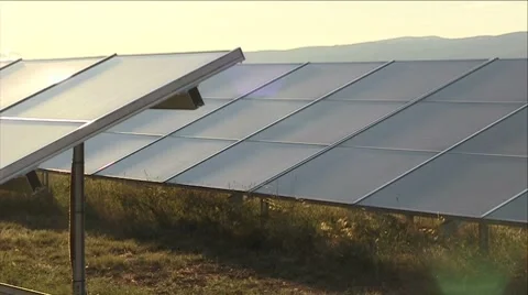 23. Solar Power Panels Stock Footage 8680221