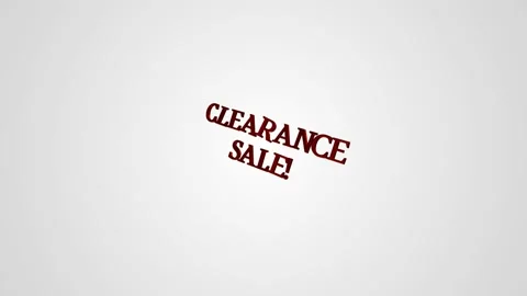 23 Text Animation with Zoom Clearance Sale Stockbeeldmateriaal 132273010