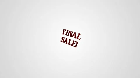 23 Text Animation with Zoom Final Sale 库存影片 132273182