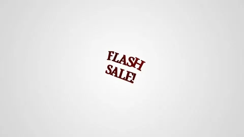 23 Text Animation with Zoom Flash Sale Vidéo 132268910