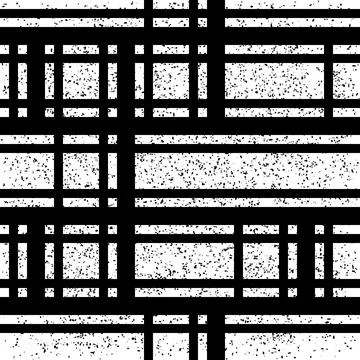 2333 Seamless pattern with black lines 스톡 일러스트