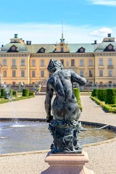 Stockholm, Sweden - June 23, 2019: Drottningholm Palace Garden, Bronze sculptures xkwx sweden, garden, stockholm, palace, tourism, drottningholm, architecture, building, park, scandinavia, travel, royal, landmark, historic, sky, europe, swedish, attraction, old, castle, summer, residence, blue, fountain, famous, culture, outdoor, baroque, heritage, facade, statue, style, drottningholm palace, tourist, green, historical, sculpture, family, water, unesco, king, tree, history, nordic, house, lawn, exterior, beautiful, destination, mansion