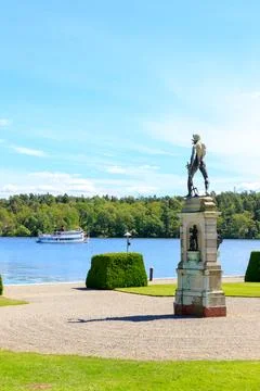 Stockholm, Sweden - June 23, 2019: Drottningholm Palace Garden, Bronze sculptures Neptune with trout on Lake Parter xkwx garden, drottningholm, royal, park, building, sweden, sky, tourism, summer, travel, castle, residence, landmark, palace, scandinavia, historic, sculpture, attraction, stockholm, architecture, drottningholm palace, baroque, family, nordic, old, statue, heritage, unesco, europe, blue, swedish, king, house, seat, drottningholms slott, style, malaren, wealth, famous, culture, history, water, scenery, mansion, green, outdoor, neptune
