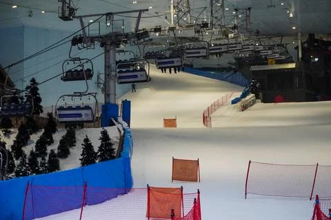 Dudai,  UAE  -  March,20,2023:  Attraction  in  the  Mall  of  the  Emirates  "Ski    Dubai"  in  Dubai,  UAE, xkwx ski  dubai,  sport,  mall  of  the  emirates,  ski,  dubai,  uae,  winter,  slope,  cold,  united,  snow,  people,  vacation,  inside,  city,  styles,  luxury,  urban,  mall,  destinations,  area,  united  arab  emirates,  emirates,  tourism,  arab,  ski  lift,  snow  sports,  snow  resort,  winter  activities,  healthy,  skiing,  people  skiing,  unique  building,  travelling,  landmark,  dubai  vacation,  attractions