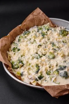 Delicious  quiche  with  broccoli,  cheese,  chicken,  spices  and  herbs  on  a  dark  concrete  background xkwx broccoli,  quiche,  food,  cheese,  vegetable,  meal,  pie,  dinner,  crust,  lunch,  pastry,  dish,  egg,  green,  baked,  cuisine,  tart,  snack,  homemade,  gourmet,  french,  healthy,  kitchen,  eating,  delicious,  breakfast,  cooking,  cake,  fish,  cream,  table,  recipe,  traditional,  salmon,  dough,  vegetarian,  lorraine,  background,  rustic,  ingredient,  spinach,  tasty,  cooked,  appetizer,  gratin,  wood,  organic