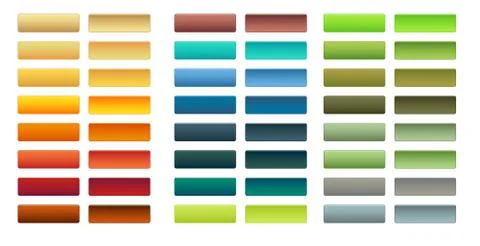 24 button set Stock Illustration