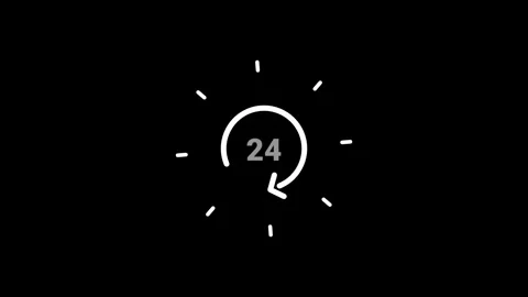 24 Hour Availability Stock Footage 336061970