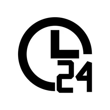 24 Hours Icon Stock Illustration