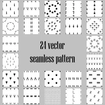 24 seamless pattern backgrounds repair concept. Stock Illustration