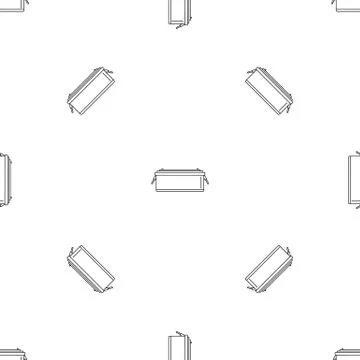 24 volt car battery icon, outline style Illustrazione stock