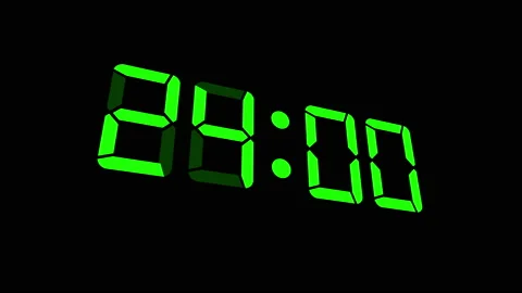 24:00 - digital animation concept Stock Footage 222115821