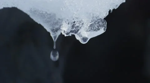 240fps snow melt software enhanced seamless loop Vidéo 60118898