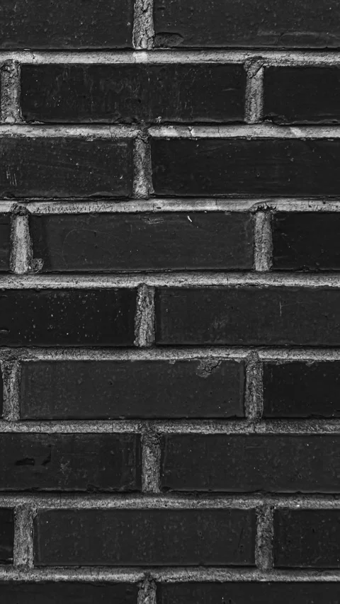 241_Dark brick wall texture pattern.mp4 Stock Footage 347072843
