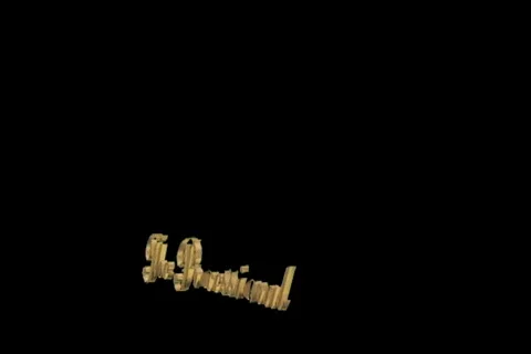 2451 Lower Third the vows Stock Footage 852075