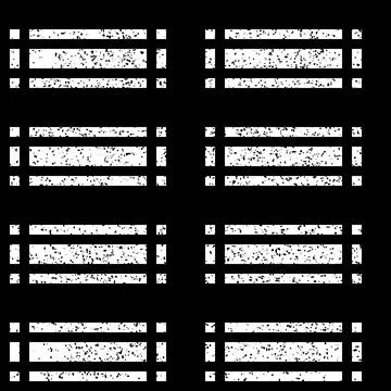 2453 Seamless pattern with vertical black lines Stock Illustration