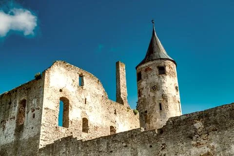 Ruins of Haapsalu Episcopal Castle, Estonia. xkwx outdoors architecture haapsalu estonia christianity summer tallinn building exterior blue history built structure famous place cultures old roof religion travel day ancient travel destinations medieval old ruin nature tourism stone material brick spirituality rural scene cross monument window byzantine catholicism ruined tourist wall construction industry building feature landscape chapel arch antiquities the crusades obsolete minaret surrounding wall symbol gothic style god