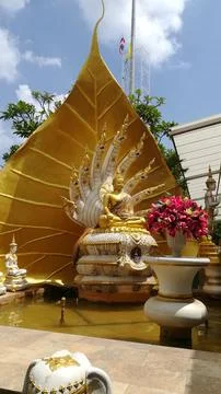 ตกแต่งวัดให้สวย Stock Photos