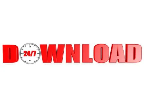 247 Download Stock Illustration