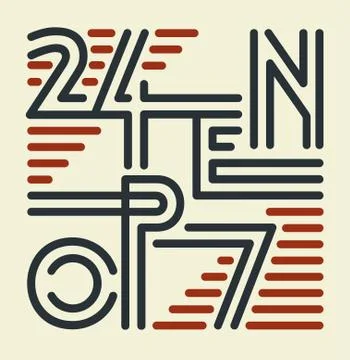 24/7 sign Stock Illustration