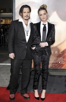 Johnny Depp and Amber Heard at the Los Angeles premiere of 'The Danish Girl' held at the Westwood Village Theatre in Westwood, USA on November 21, 2015. xkwx actor actress celebrity talent actors actresses entertainment cinema red carpet premiere movie star celebrities fashion hollywood famous fame popular movies film success dress artist california event attractive