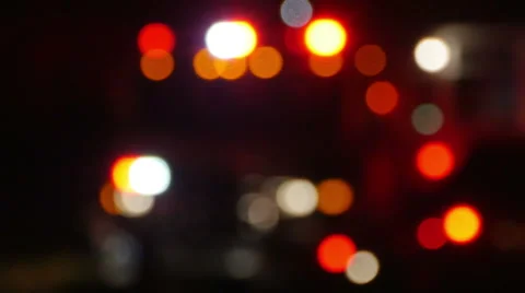 2480 Blurred FIre Engine Vehicles with Flashing Lights Background, HD Stock Footage 43676328