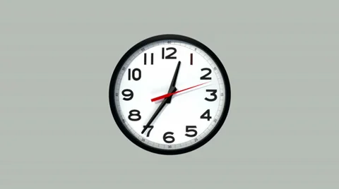 24h Hour Clock Stock Footage 37160131