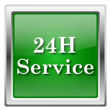 24h service icon Stock Illustration
