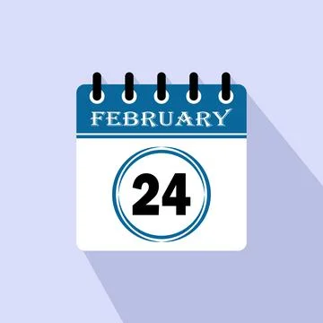 24th days of the month Stock-Illustration