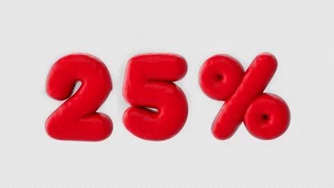 25  Animation Cartoon Text, Alpha Channel Stock Footage 238931823