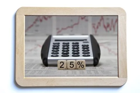 25 percent Stock Photos