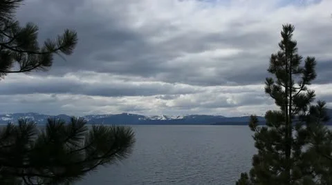 25 Sec Lake Tahoe Backdrop 2.mp4 Stock Footage 9156888