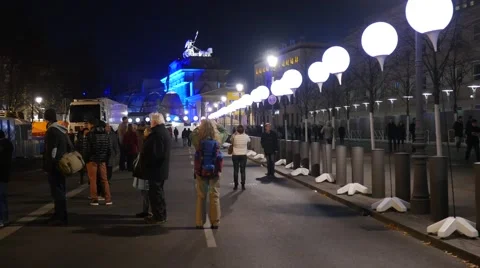 25 Years Fall of the Wall Stock Footage 43455144