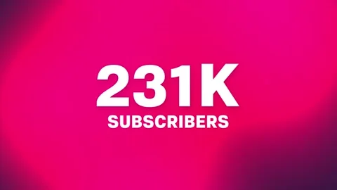 250 K Youtube Subscribers 4K Motion Video Stock Footage 318702703