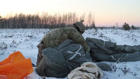 2/503rd Airborne Insertion in Baltics - 2017 Stock Footage 88185757