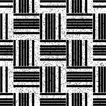 2524 Seamless texture with horizontal black lines Stock Illustration