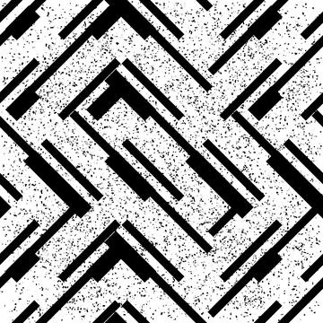 2542 Seamless texture with horizontal black stripes Illustrazione stock